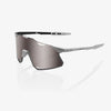 100% HYPERCRAFT - MATTE STONE GREY - HIPER SILVER MIRROR LENS