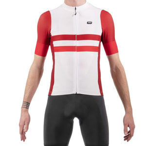 FTECH XOVER MENS JERSEY - MULTI RED