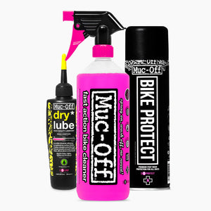 Muc-off Clean, Protect And Lube Kit (Dry Version)